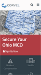 Mobile Screenshot of corvel.com